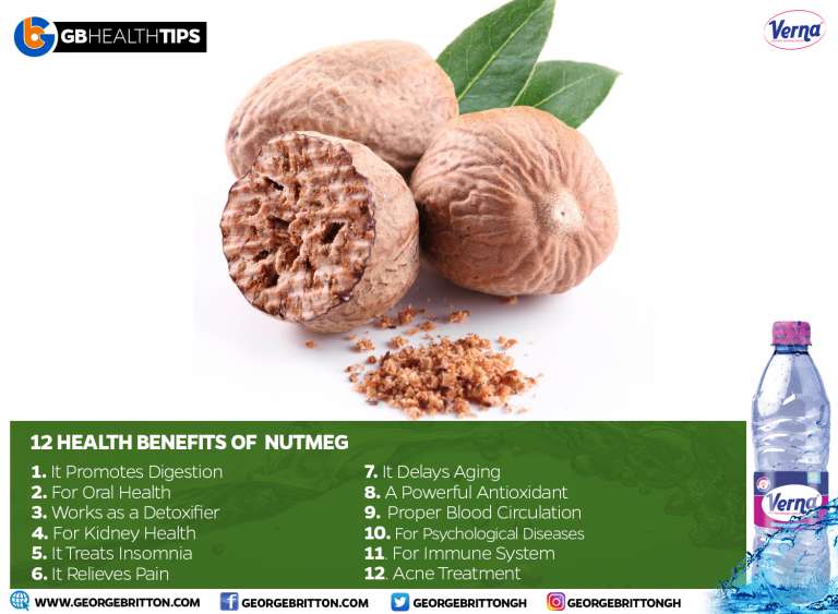 13 Amazing Health Benefits Of Nutmeg GBAfrica